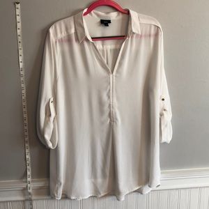Mossimo XXL white top